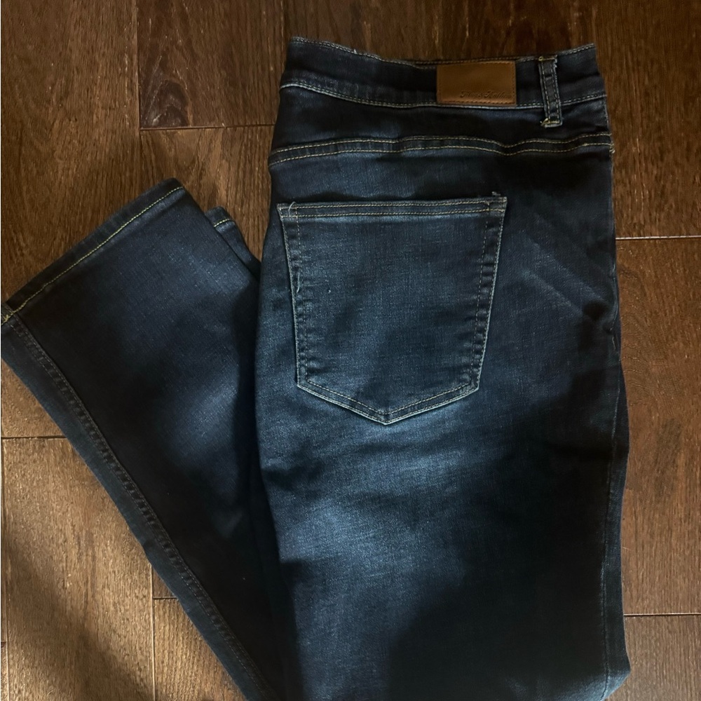 Flag Anthem Men’s Jeans Newport Athletic  40 X 32 Dk Wash Stretch